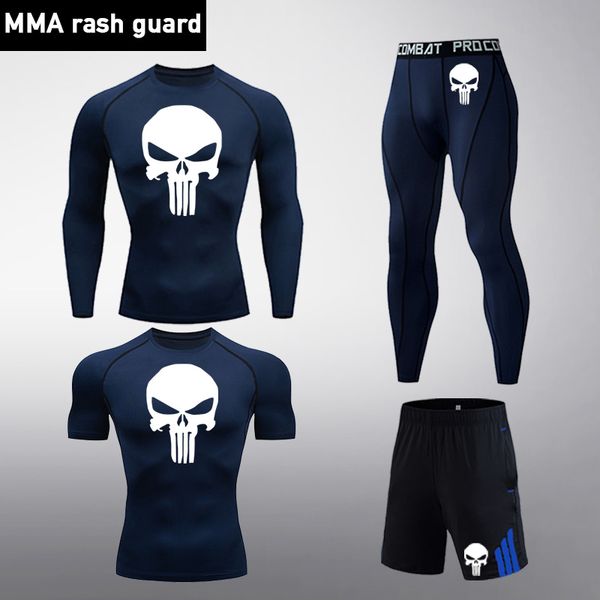 skull running men's leggings sports t-shirt 4 pcs/set gym jogging male quick dry compression rash guard kit men clothing, Black;blue
skull running men's leggings sports t-shirt 4 pcs/set gym jogging male quick dry compression rash guard kit men clothing, Black;blue