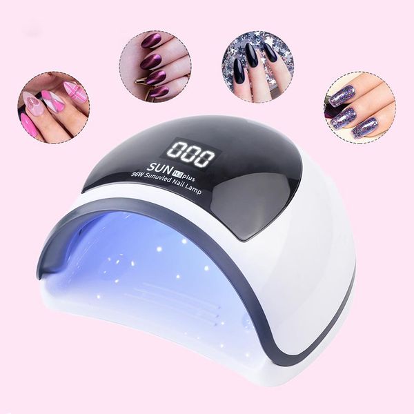 96w pro uv lamp led nail lamp nail dryer for all gels sun light infrared sensing 10/30/60s timer smart for manicure
96w pro uv lamp led nail lamp nail dryer for all gels sun light infrared sensing 10/30/60s timer smart for manicure