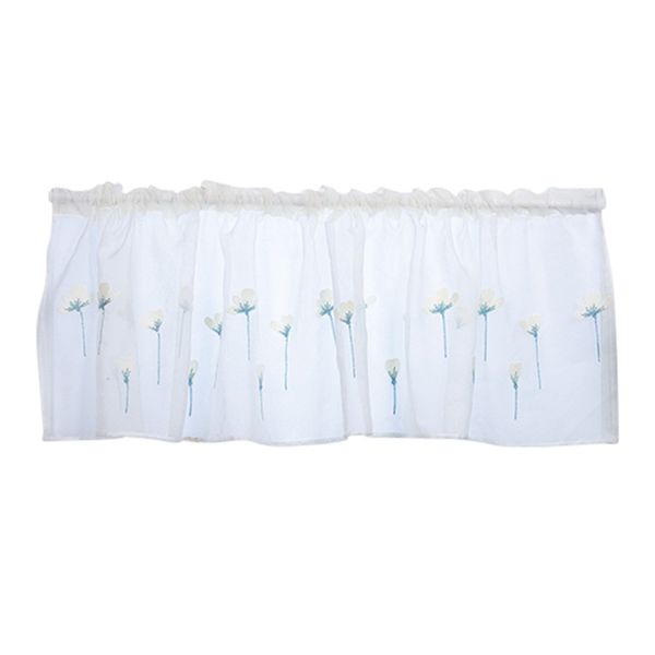 embroidery pastoral shade kitchen household short curtain curtain wear-resistant wear pole kapok towel
embroidery pastoral shade kitchen household short curtain curtain wear-resistant wear pole kapok towel