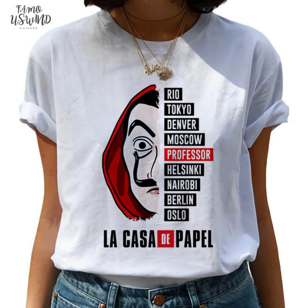 money heist harajuku t shirts women la casa de papel hip hop t shirts fashion house of paper tshirt fashion tees, White
money heist harajuku t shirts women la casa de papel hip hop t shirts fashion house of paper tshirt fashion tees, White