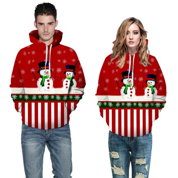 new christmas style couple's christmas 3d printed long sleeve hat blouse, White;black
new christmas style couple's christmas 3d printed long sleeve hat blouse, White;black