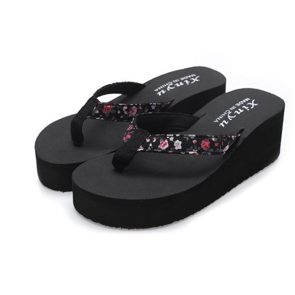 2019 new women's fashionable and casual non-slip platform shoes summer women wedge beach shoes and flops slippers #1216, Black
2019 new women's fashionable and casual non-slip platform shoes summer women wedge beach shoes and flops slippers #1216, Black