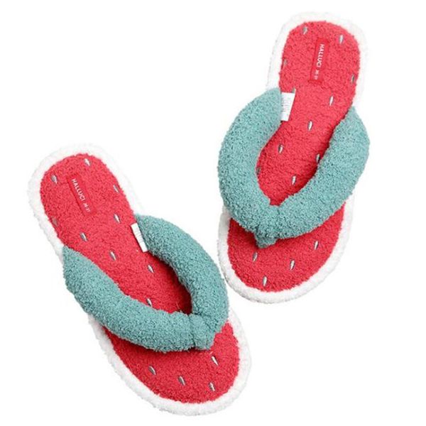 fashion fresh lovely watermelon flip-flops mute indoor floor cotton slippers in autumn and winter women slippers shoes, Black
fashion fresh lovely watermelon flip-flops mute indoor floor cotton slippers in autumn and winter women slippers shoes, Black