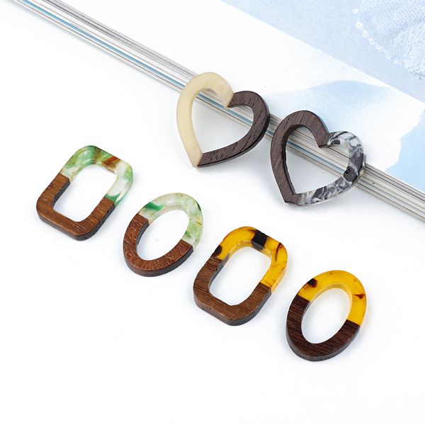 3pcs geometric retro hollow wood resin charms bracelet connector findings handcrafts earring necklace wooden pendants accessory, Bronze;silver
3pcs geometric retro hollow wood resin charms bracelet connector findings handcrafts earring necklace wooden pendants accessory, Bronze;silver