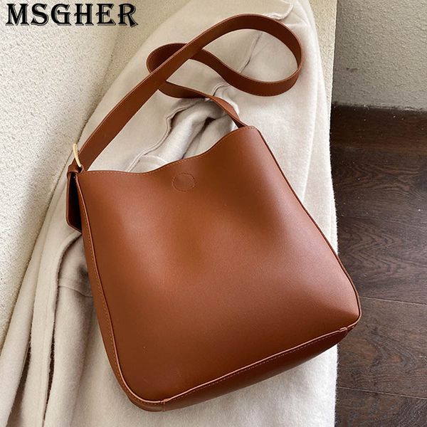 msgher solid bucket women shoulder autumn large capacity concise style texture classical temperament cute girl bag wb3335
msgher solid bucket women shoulder autumn large capacity concise style texture classical temperament cute girl bag wb3335