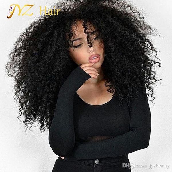 jyz kinky curly wig lace front human hair wig with baby hair peruvian full lace human hair wigs curly wig for black women, Black;brown
jyz kinky curly wig lace front human hair wig with baby hair peruvian full lace human hair wigs curly wig for black women, Black;brown