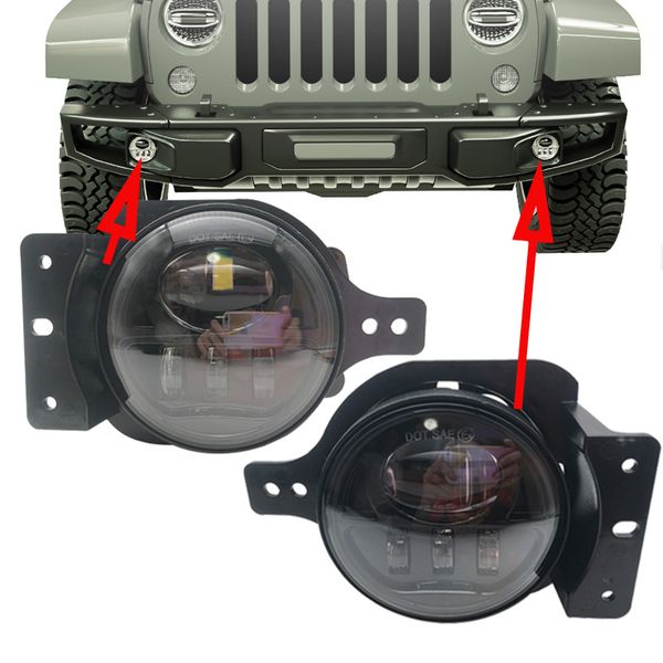 2019 1pair 17w fog lights assembly 4inch round led driving fog light for wrangler jl with bracket
2019 1pair 17w fog lights assembly 4inch round led driving fog light for wrangler jl with bracket