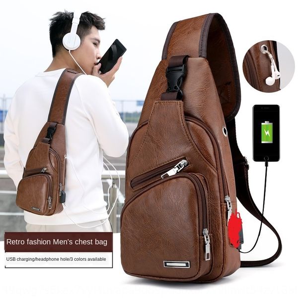 leisure men's outdoor sports shoulder shoulder outdoor sports usb charging chest bag men's pu business messenger bag, White
leisure men's outdoor sports shoulder shoulder outdoor sports usb charging chest bag men's pu business messenger bag, White