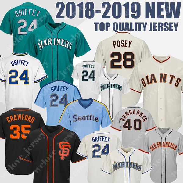 Mens Seattle 51 Ichiro Suzuki Mariners 24 Ken Griffey Jr. San Francisco 28 Posey 35 Brandon Crawford Giants Baseball Jerseys
Mens Seattle 51 Ichiro Suzuki Mariners 24 Ken Griffey Jr. San Francisco 28 Posey 35 Brandon Crawford Giants Baseball Jerseys