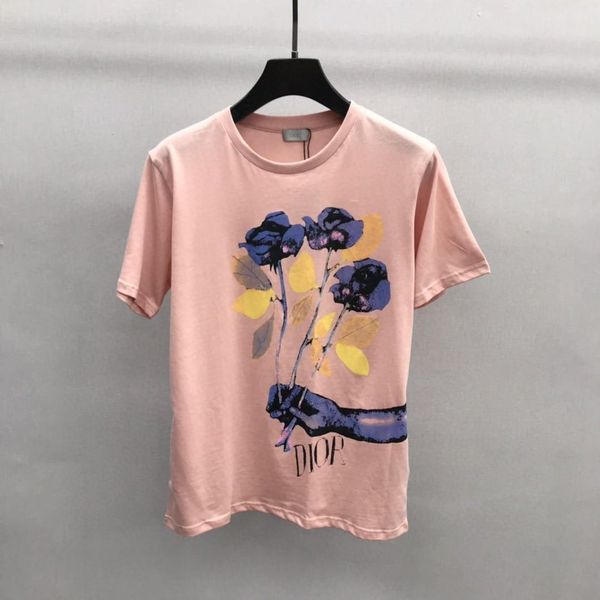 2020 european early spring and summer latest flower printing casual t-shirt men's designer fashion men and women luxury t-shirts, White;black
2020 european early spring and summer latest flower printing casual t-shirt men's designer fashion men and women luxury t-shirts, White;black