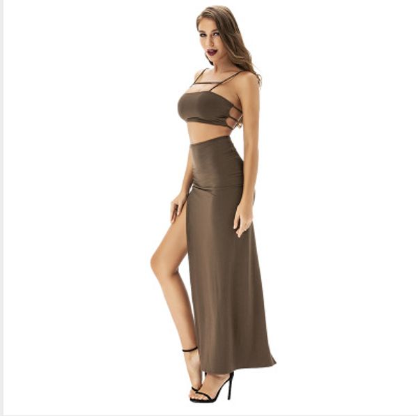 2020 fashion womens designer two piece dresses new arrival solid color women dresses split sleeveless dress size xs-xl ph-yf20424, White
2020 fashion womens designer two piece dresses new arrival solid color women dresses split sleeveless dress size xs-xl ph-yf20424, White