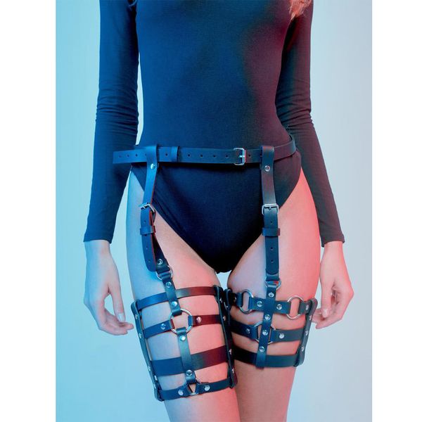creative handmade leather harness garters leg suspenders stockings for women fetish restraints belts bondage boogeaneel, Black;white
creative handmade leather harness garters leg suspenders stockings for women fetish restraints belts bondage boogeaneel, Black;white