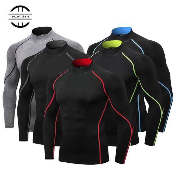 design new gym t shirt bodybuilding jogging jersey sport shirt men outdoor clothes running compression male rashguard, Black;blue
design new gym t shirt bodybuilding jogging jersey sport shirt men outdoor clothes running compression male rashguard, Black;blue