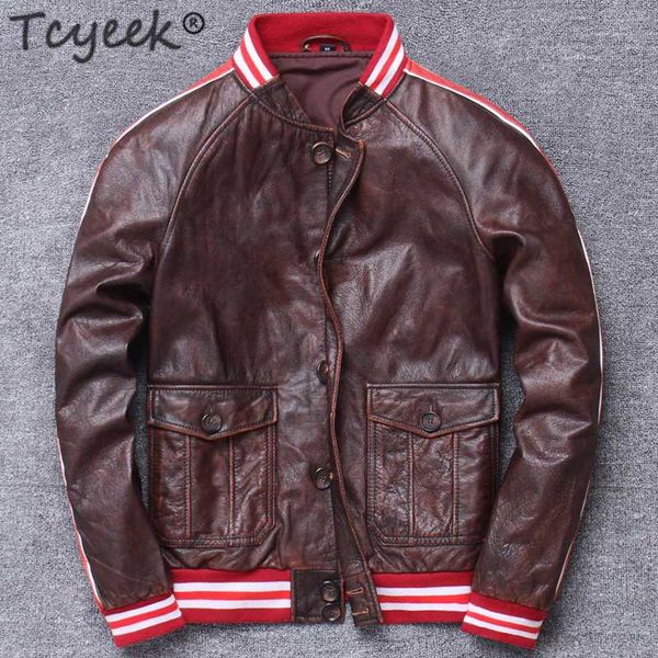 tcyeek 100% натуральной кожи куртка мужчины осень зима ткань streetwear moto fit подлинная кожа коровы пальто мужская куртка v1828, Black
tcyeek 100% натуральной кожи куртка мужчины осень зима ткань streetwear moto fit подлинная кожа коровы пальто мужская куртка v1828, Black