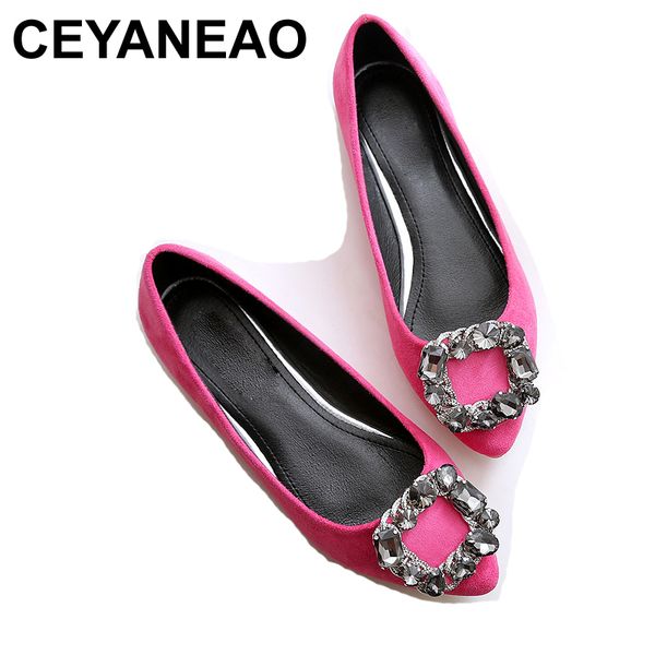 ceyaneaowomen shoes plus size 34 ~ 45 crystal rhinestone flat shoes boat women pink purple ballet loafers genuine leather flat, Black
ceyaneaowomen shoes plus size 34 ~ 45 crystal rhinestone flat shoes boat women pink purple ballet loafers genuine leather flat, Black