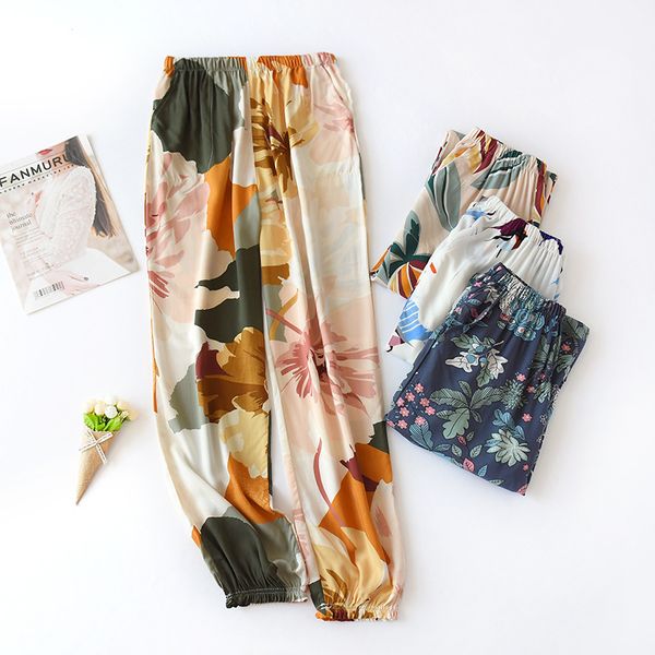 women pajamas sleep bottoms floral print trousers sleepwear ladies nightwear loungewear homewear sleeping pants, Black;red
women pajamas sleep bottoms floral print trousers sleepwear ladies nightwear loungewear homewear sleeping pants, Black;red