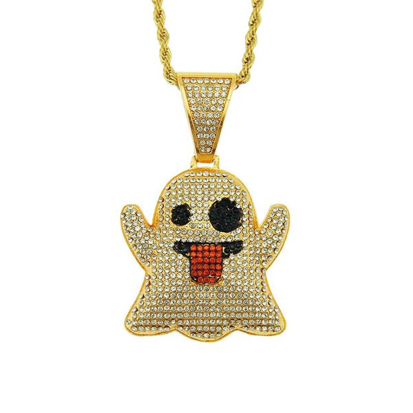 new hip hop rapper jewelry full iced out cubic zirconia funny ghost pendant necklace ing, Silver
new hip hop rapper jewelry full iced out cubic zirconia funny ghost pendant necklace ing, Silver