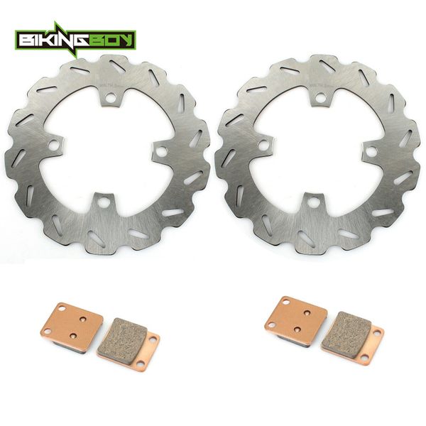 bikingboy front brake discs disks rotors pads grizzly bruin wolverine yfm 350 kodiak big bear yfm 400 450 05 06 07 08 09 10 11
bikingboy front brake discs disks rotors pads grizzly bruin wolverine yfm 350 kodiak big bear yfm 400 450 05 06 07 08 09 10 11