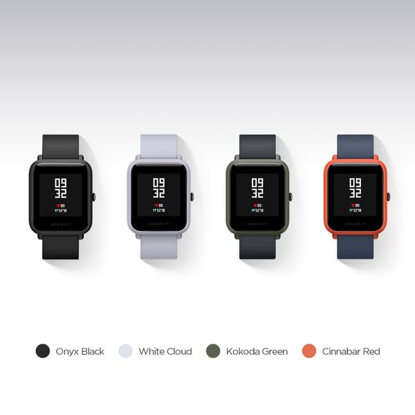 

Global Version Huami Amazfit Бип Смарт часы GPS Gloness SmartWatch SmartWatch Watchs 45 дней в режиме ожидания для