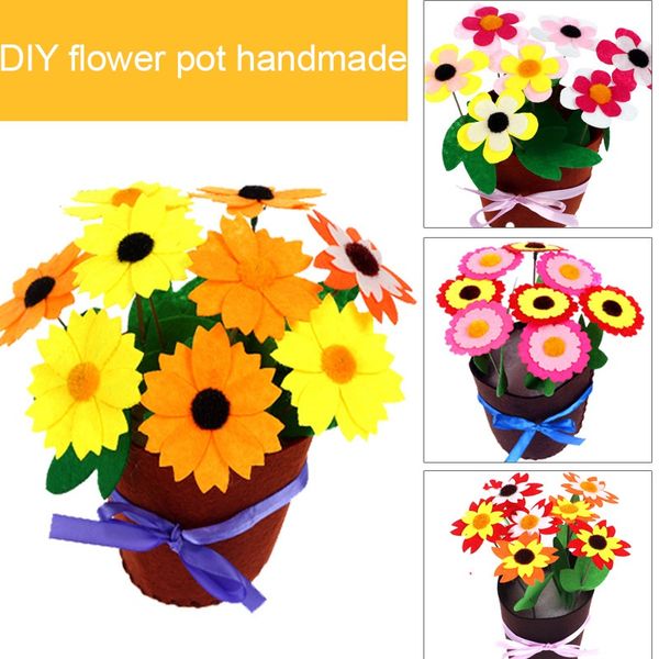 artificial flower creative home wedding decor diy non-woven flower pot sunflowers daisy handmade sewing toy party decor supplies
artificial flower creative home wedding decor diy non-woven flower pot sunflowers daisy handmade sewing toy party decor supplies