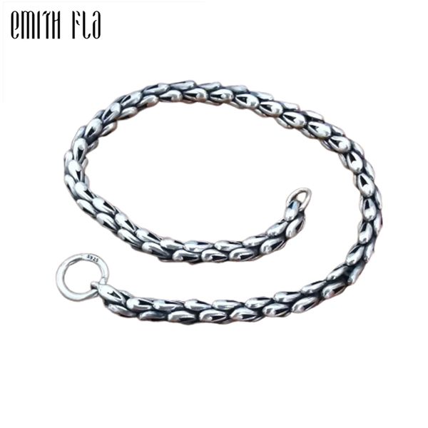 emith fla authentic 925 sterling silver chain bracelet fashion jewelry for women charm bracelets diy jewelry making accessories, Black
emith fla authentic 925 sterling silver chain bracelet fashion jewelry for women charm bracelets diy jewelry making accessories, Black