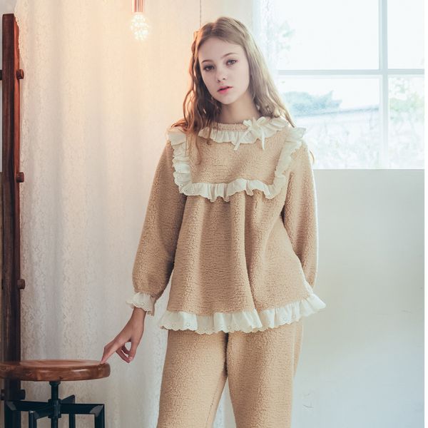 winter flannel warm pajamas korean kawaii pajama set fashion pijama mujer leisure home cloth pyjamas women sleepwear, Black;red
winter flannel warm pajamas korean kawaii pajama set fashion pijama mujer leisure home cloth pyjamas women sleepwear, Black;red