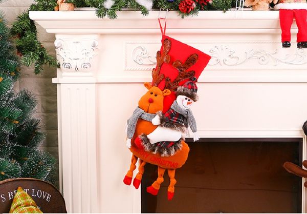 christmas socks decoration christmas tree pendant christmas candy gift bag large cute cartoon riding deer socks
christmas socks decoration christmas tree pendant christmas candy gift bag large cute cartoon riding deer socks
