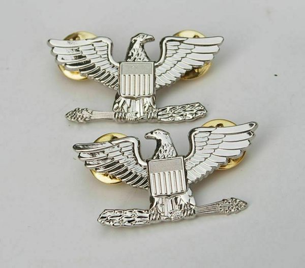 pair ww2 style us army colonel eagle war bird device pin badge uniform insignia armyshop2008 boxing ring
pair ww2 style us army colonel eagle war bird device pin badge uniform insignia armyshop2008 boxing ring