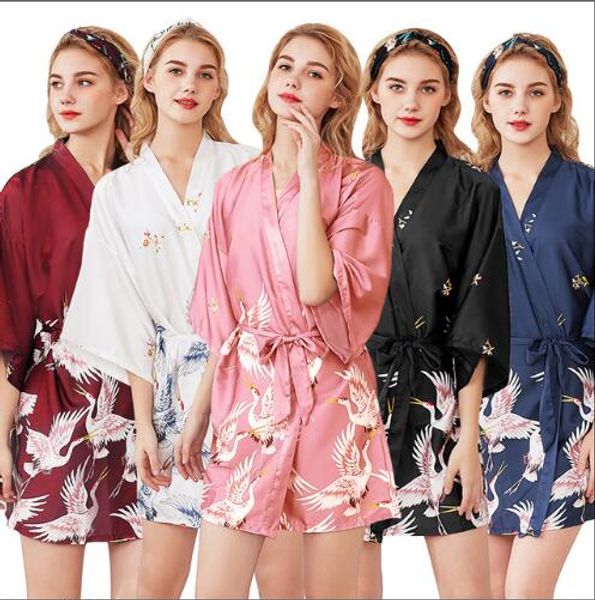 womens short bridesmaid dress robe printed dresses nightgown sleepwear silk pajamas home dress wear plus size -2xl ing, White;pink
womens short bridesmaid dress robe printed dresses nightgown sleepwear silk pajamas home dress wear plus size -2xl ing, White;pink