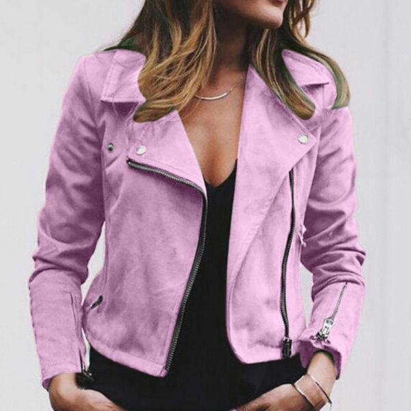 2018 new women leather jacket coats zip up biker flight casual coat fashion, Black;brown
2018 new women leather jacket coats zip up biker flight casual coat fashion, Black;brown