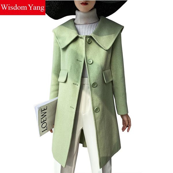 winter autumn suit coats womens hepburn real sheep wool fleece green oversized woolen coat bodycon outerwear overcoat korean, Black
winter autumn suit coats womens hepburn real sheep wool fleece green oversized woolen coat bodycon outerwear overcoat korean, Black