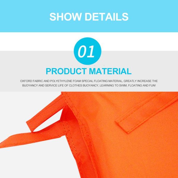 1 professional safety swimming life jacket vest foam sandwich water sports rafting surfing with sos whistle
1 professional safety swimming life jacket vest foam sandwich water sports rafting surfing with sos whistle