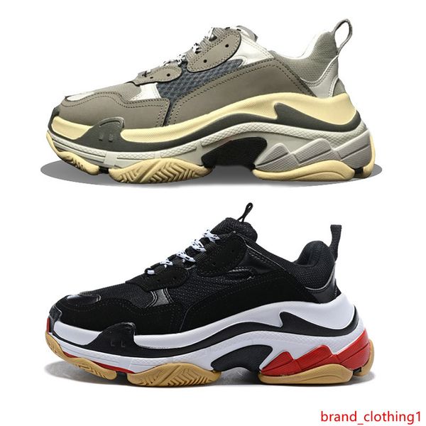 2019 paris 17fw triple s casual shoes men women black red white green pink fashion designer sneakers sports chaussures size 36-45
2019 paris 17fw triple s casual shoes men women black red white green pink fashion designer sneakers sports chaussures size 36-45