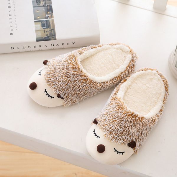 new cute plush shoes women hedgehog home indoor winter dog slippers waterproof non-slip shoes, Black
new cute plush shoes women hedgehog home indoor winter dog slippers waterproof non-slip shoes, Black