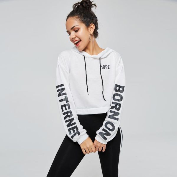 женщины обрезанные короткие hoodie письмо печать с длинным рукавом мода весна женщина вскользь тонкая белая с капюшоном для девочек короткие, Black
женщины обрезанные короткие hoodie письмо печать с длинным рукавом мода весна женщина вскользь тонкая белая с капюшоном для девочек короткие, Black