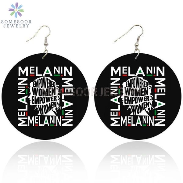 somesoor empower black woman wooden drop earrings melanin sayings both sides printed inspire wood loops jewelry for women gifts, Silver
somesoor empower black woman wooden drop earrings melanin sayings both sides printed inspire wood loops jewelry for women gifts, Silver