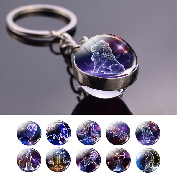 leo libra scorpio 12 constellation keychain glass ball pendant zodiac sign keychain car key rings men women birthday gifts, Silver
leo libra scorpio 12 constellation keychain glass ball pendant zodiac sign keychain car key rings men women birthday gifts, Silver