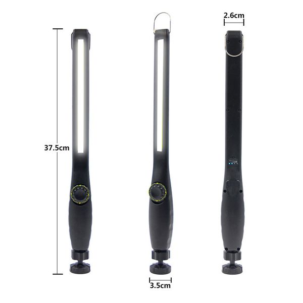 brelong rechargeable cob led work light magnetic usb detection light repair tool car, outdoor camping, home emergenc
brelong rechargeable cob led work light magnetic usb detection light repair tool car, outdoor camping, home emergenc