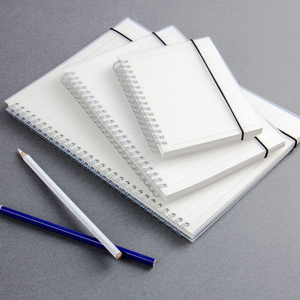 A5 A6 B5 Spiral Book Coil Notebook To-do Lined Dot Blank Grid Paper Journal Diary Sketchbook For School Supplies Stationery