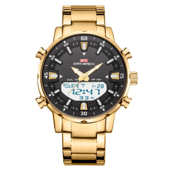 kt men watch waterproof 2020 stainless steel watch for man gold wrist men gift chronograph waterproof kt1815, Slivery;brown
kt men watch waterproof 2020 stainless steel watch for man gold wrist men gift chronograph waterproof kt1815, Slivery;brown