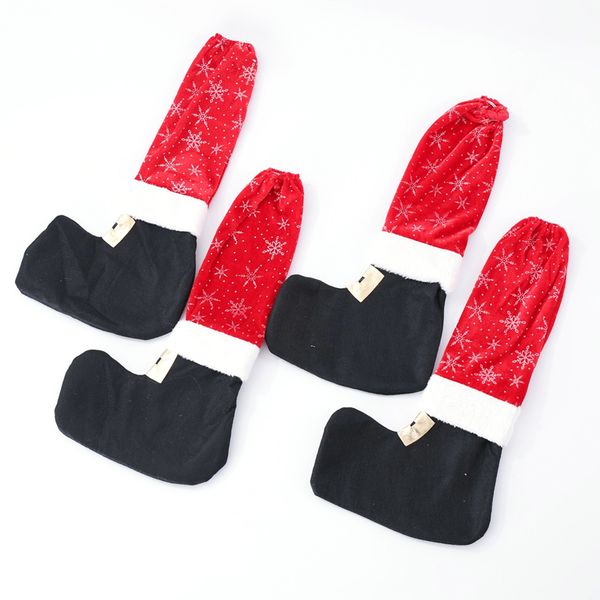 1pc christmas table leg covers santa claus feet shoes legs party decorations with snow pattern snowflake
1pc christmas table leg covers santa claus feet shoes legs party decorations with snow pattern snowflake