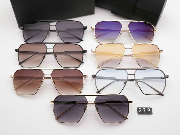 fashion luxury evidence sunglasses retro vintage men 278 designer shiny gold frame laser logo women with package 2020 new, White;black
fashion luxury evidence sunglasses retro vintage men 278 designer shiny gold frame laser logo women with package 2020 new, White;black