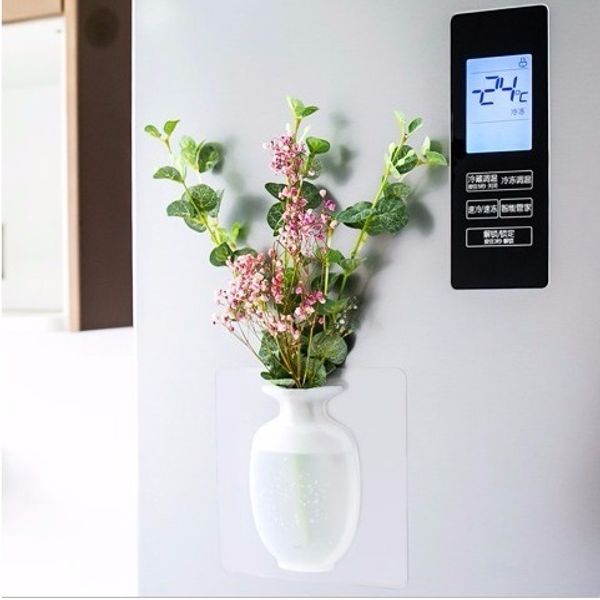 transparent self-adhesive silicone vase paste magic decoration fridge magnet magic vase corridor decorative painting wall stickers
transparent self-adhesive silicone vase paste magic decoration fridge magnet magic vase corridor decorative painting wall stickers