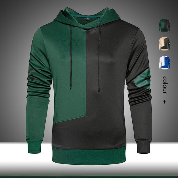men's hoodies & sweatshirts men clothing 2021 hooded fashion patchwork tracksuit male autumn winter warm hoody sportswear, Black
men's hoodies & sweatshirts men clothing 2021 hooded fashion patchwork tracksuit male autumn winter warm hoody sportswear, Black