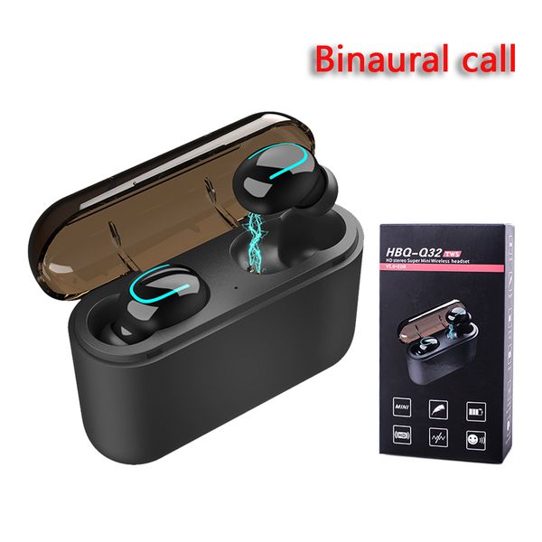 HBQ Q32 tws 5.0 Bluetooth Earphones Bluetooth 5.0+EDR Headset IPX5 Waterproof Mini Wireless Earbuds Cordless Headphones
HBQ Q32 tws 5.0 Bluetooth Earphones Bluetooth 5.0+EDR Headset IPX5 Waterproof Mini Wireless Earbuds Cordless Headphones