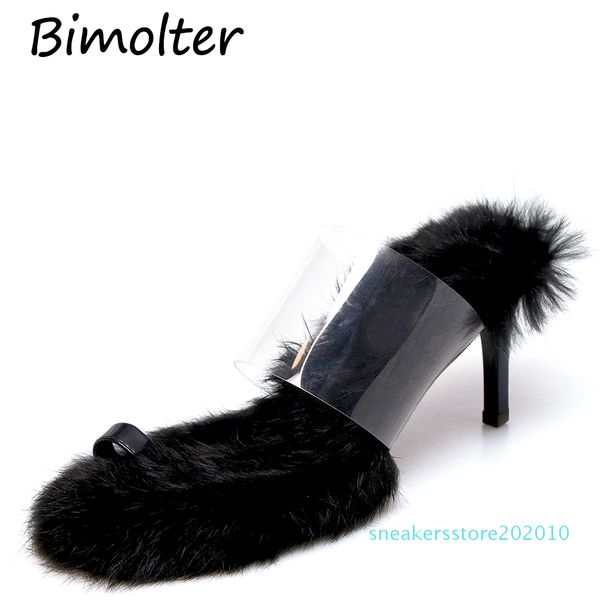 bimolter 2019 fur women's pumps heels shoes high heel slippers women pointed toe ladies female slides fashion women shoes nc115 s10, Black
bimolter 2019 fur women's pumps heels shoes high heel slippers women pointed toe ladies female slides fashion women shoes nc115 s10, Black