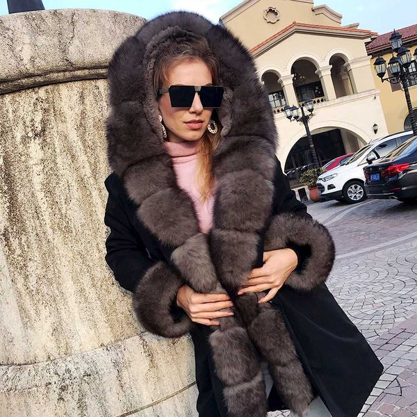 women's down & parkas eifurkop real fur parka detachable rex liner full leather big collar hooded coat women, Black
women's down & parkas eifurkop real fur parka detachable rex liner full leather big collar hooded coat women, Black