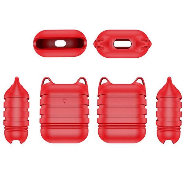 earbuds case cover, shockproof silicone case protective cover skin with keychain for apple charging case
earbuds case cover, shockproof silicone case protective cover skin with keychain for apple charging case