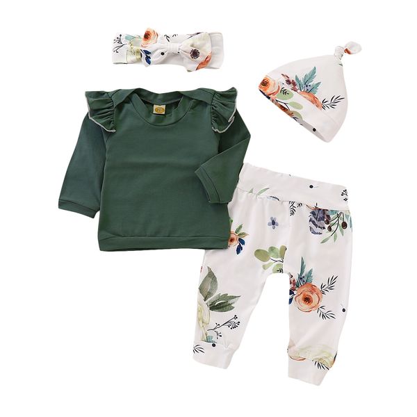 newborn baby girl rompers toddler girl outfits ruffle long sleeve pants with hats and headband fall clothes sets baby girl clothes, Blue
newborn baby girl rompers toddler girl outfits ruffle long sleeve pants with hats and headband fall clothes sets baby girl clothes, Blue