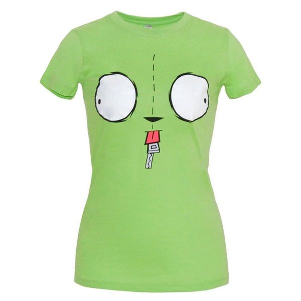 invader zim gir face младший футболки топы tee shirt личность выборочная, White;black
invader zim gir face младший футболки топы tee shirt личность выборочная, White;black